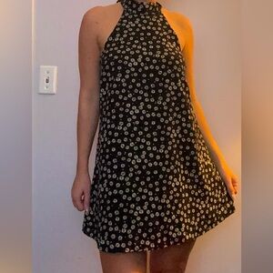 Halter mini dress
